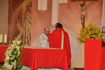 Procesión de Santiago Apóstol en Lomo Cementerio-Telde (Foto Francisco Javier Santana)